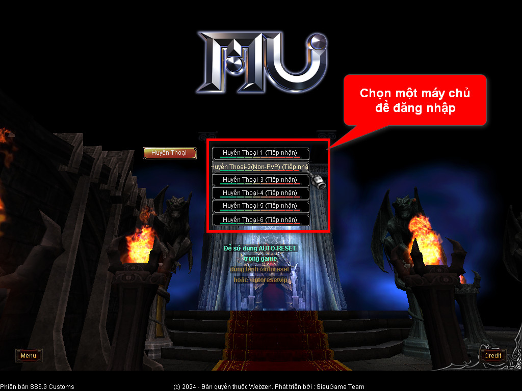 Chức năng chính của Game MU Thánh Địa Chức năng chính của Game MU Thánh Địa